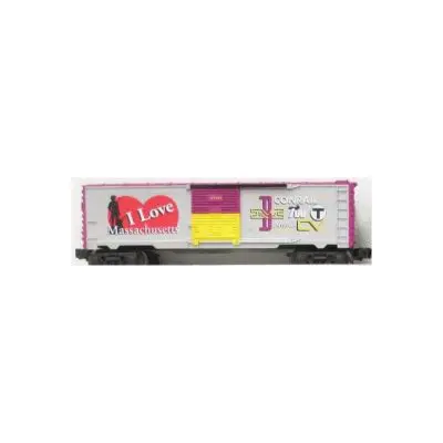 LIONEL 19951 I LOVE MASSACHUSETTS BOXCAR