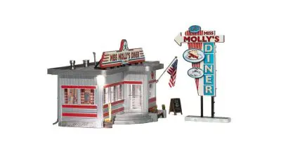 Miss Molly's Diner **N Scale - Woodland Scenics - Image 6